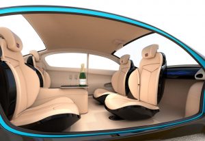 Autonomous car interior